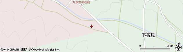 兵庫県丹波篠山市上筱見5周辺の地図