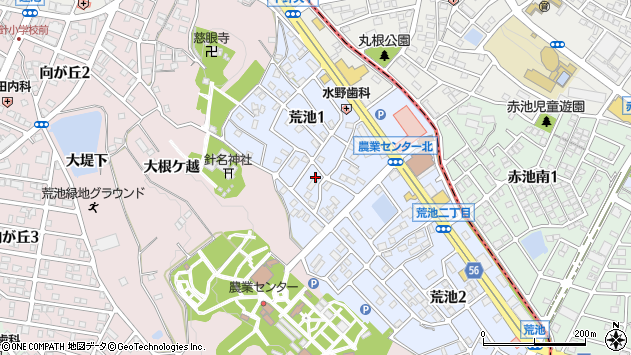 〒468-0013 愛知県名古屋市天白区荒池の地図