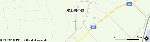 兵庫県丹波市氷上町小野481周辺の地図
