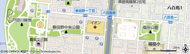 ダイソーイオン南陽店周辺の地図