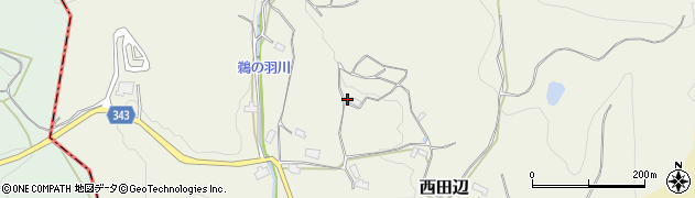 岡山県津山市西田辺862周辺の地図
