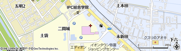 愛知県弥富市五明町（内川平外）周辺の地図