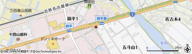 壱力 弥富店周辺の地図