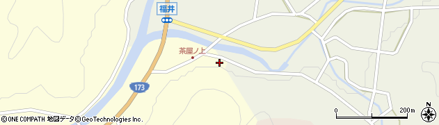 兵庫県丹波篠山市福井3周辺の地図