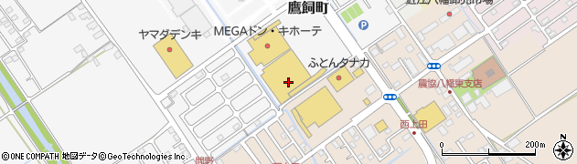 ペットコート　近江八幡店周辺の地図