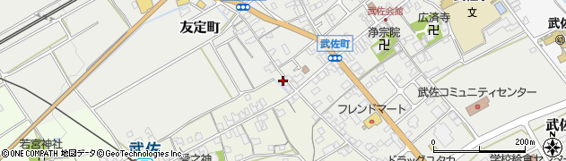 滋賀県近江八幡市長光寺町2周辺の地図