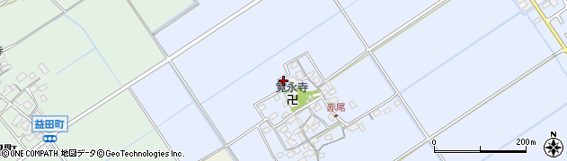 滋賀県近江八幡市赤尾町265周辺の地図