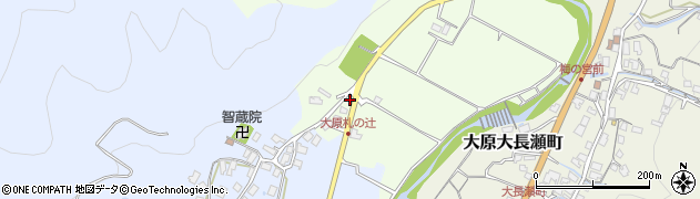京都府京都市左京区大原草生町342周辺の地図