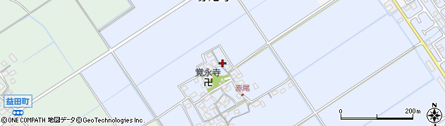 滋賀県近江八幡市赤尾町251周辺の地図