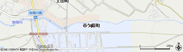 滋賀県東近江市市ケ原町周辺の地図