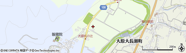 京都府京都市左京区大原草生町1025周辺の地図