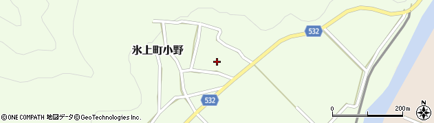兵庫県丹波市氷上町小野619周辺の地図