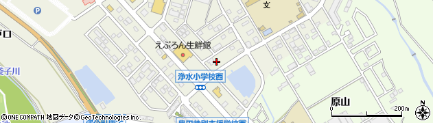 愛知県豊田市浄水町（南平）周辺の地図