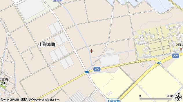 〒527-0173 滋賀県東近江市上岸本町の地図