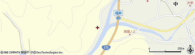 兵庫県丹波篠山市福井120周辺の地図