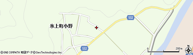 兵庫県丹波市氷上町小野638周辺の地図
