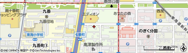 ココカラファイン薬局港東海通店周辺の地図