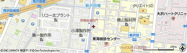 沼津第一交通株式会社　本社事務所周辺の地図