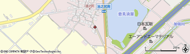 滋賀県東近江市池之尻町237周辺の地図