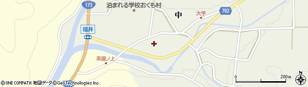 兵庫県丹波篠山市中521周辺の地図