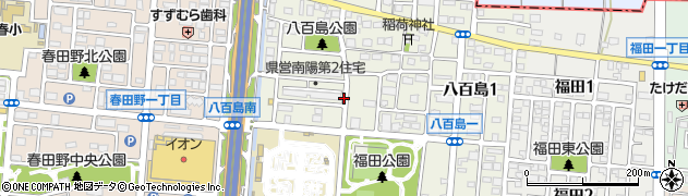 愛知県名古屋市港区八百島2丁目周辺の地図