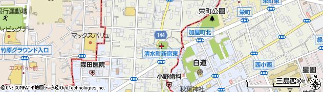地方神社周辺の地図