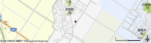 滋賀県野洲市須原周辺の地図