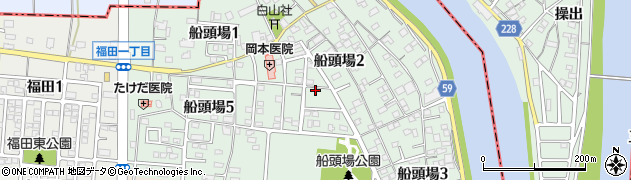 愛知県名古屋市港区船頭場周辺の地図
