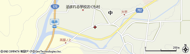 兵庫県丹波篠山市中518周辺の地図