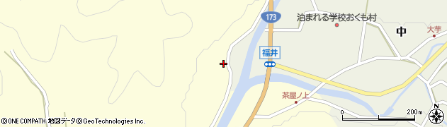 兵庫県丹波篠山市福井112周辺の地図