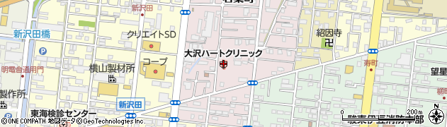 大沢ハートクリニック周辺の地図
