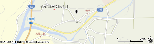 兵庫県丹波篠山市中556周辺の地図