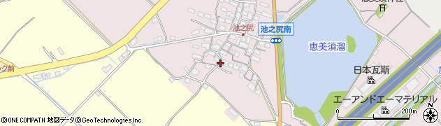 滋賀県東近江市池之尻町247周辺の地図