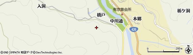 愛知県豊田市東川端町（橋戸）周辺の地図