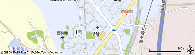 京都府南丹市園部町内林町（２号）周辺の地図
