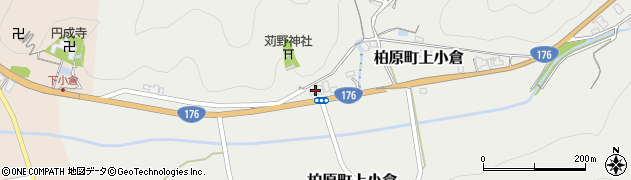 上小倉公民館周辺の地図