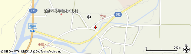 兵庫県丹波篠山市中454周辺の地図