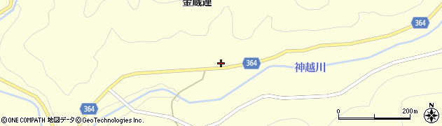 愛知県豊田市御内町（東田）周辺の地図