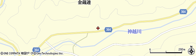 愛知県豊田市御内町東切周辺の地図