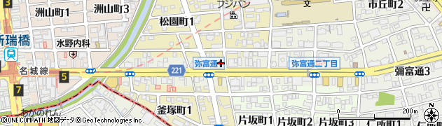 フジパンストアー株式会社　本社周辺の地図