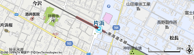 片浜駅周辺の地図