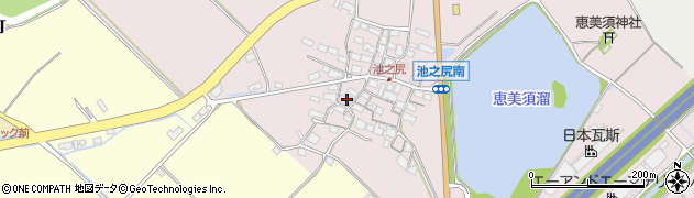 滋賀県東近江市池之尻町294周辺の地図