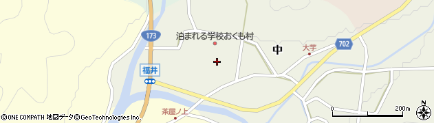 兵庫県丹波篠山市中71周辺の地図