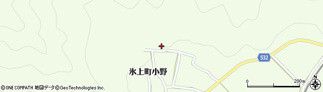 兵庫県丹波市氷上町小野580周辺の地図