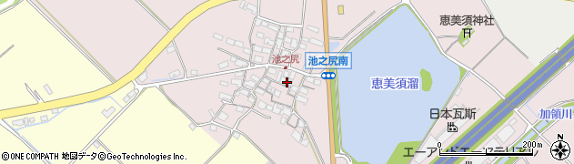 滋賀県東近江市池之尻町173周辺の地図