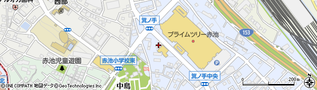 大垣共立銀行あかいけ支店周辺の地図