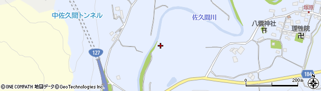 佐久間川周辺の地図