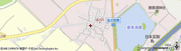 滋賀県東近江市池之尻町295周辺の地図