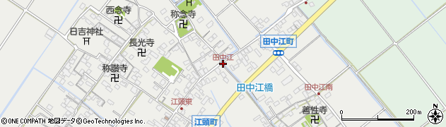 田中江周辺の地図