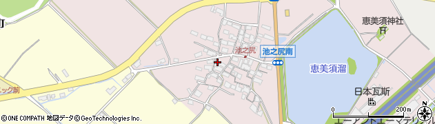滋賀県東近江市池之尻町296周辺の地図